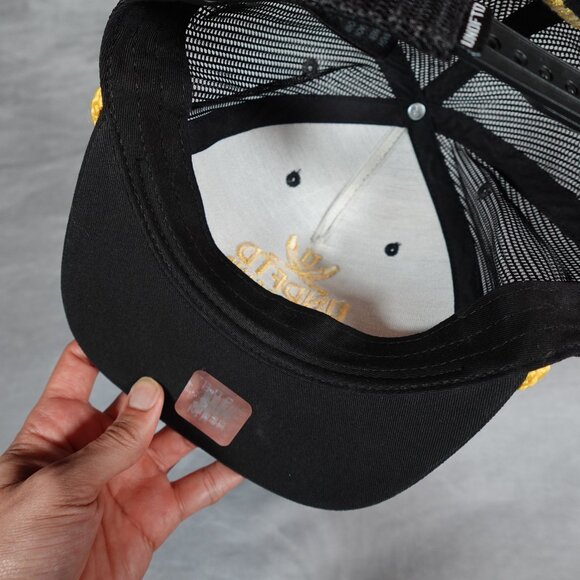 Undefeated Training Camp SnapBack Hat Cap Adult Size Army Style Black NEW - Picture 6 of 6